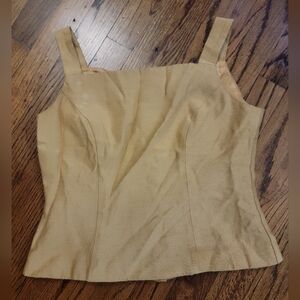 Vintage fitted gold camisole